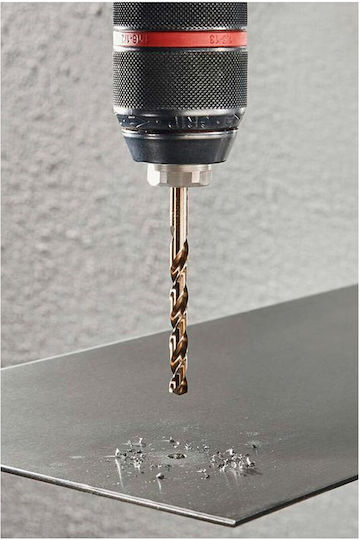 Wolfcraft Diamantbohrer HSS mit Zylindrischem Schaft für Metall 6mm