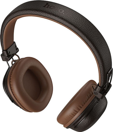 Hoco W64 Безжични / Жични Over Ear Слушалки Кафяви