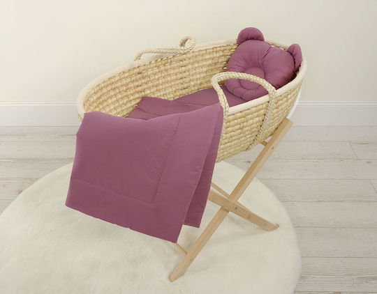 My Sweet Baby Baby Crib Bedding Set 2pcs Retro Pink