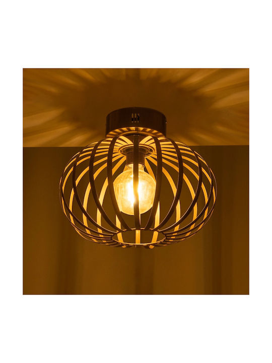 GloboStar Star Ceiling Mount Light 40cm Gold with Socket E27