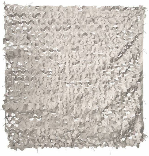 Home & Camp Parachute Rectangular Camouflage Net Gray With Hoop 2x3m