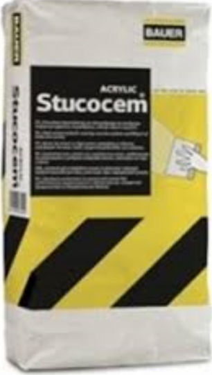 Bauer Stucocem Chit de Utilizare Generală Rășinoase Alb 5kg