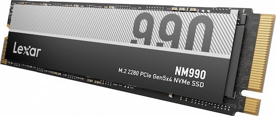 Lexar NM990 SSD 2TB τύπου M.2 με σύνδεση PCI Express 5.0 LNM990X002T-RNNNG