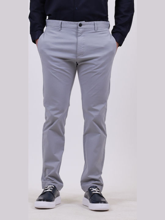 Trousers Chino in Slim Fit Gray
