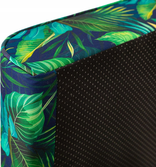 Garden Bench Cushion Blue