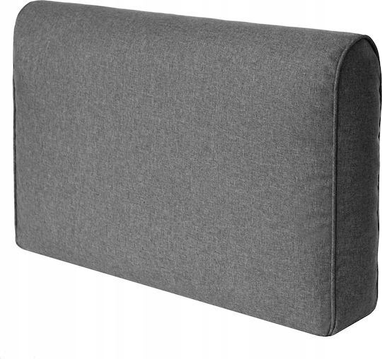 Garden Chair Cushion with Backrest Gray