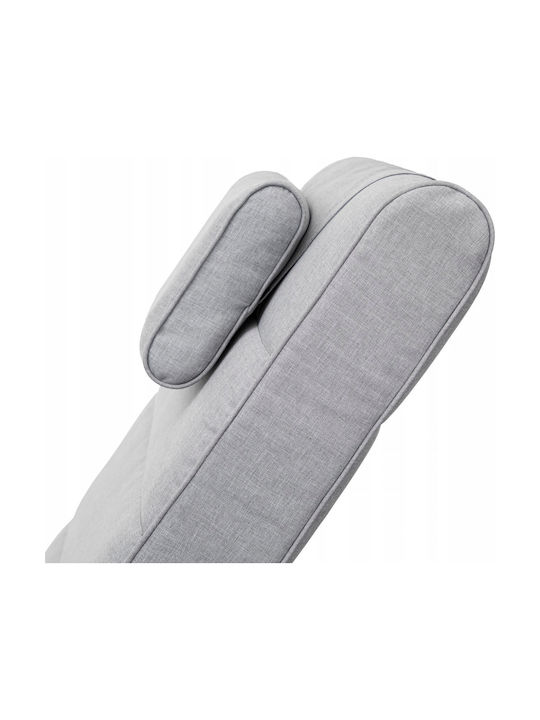 Garden Chair Cushion with Backrest Gray