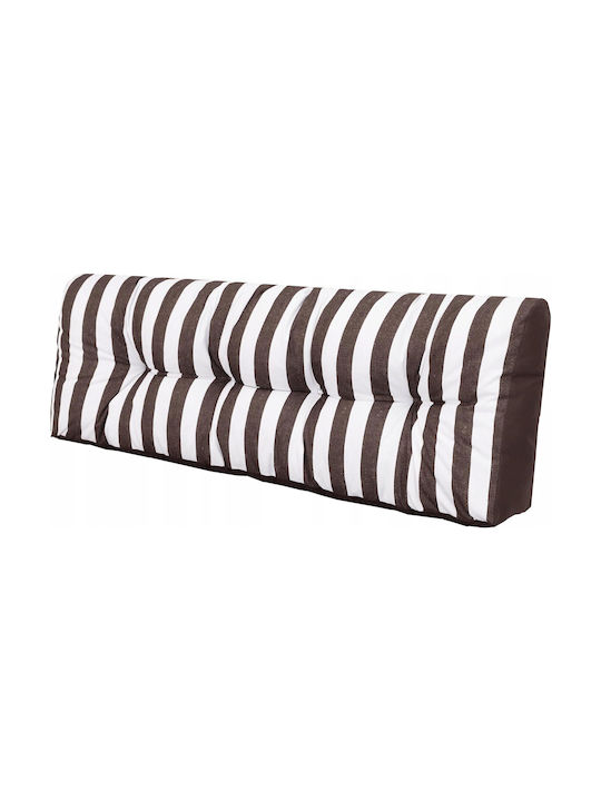 Garden Chair Cushion with Backrest Brown