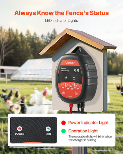 Vevor Activator Electric Fence JZLKOZ075J1054S35001V2