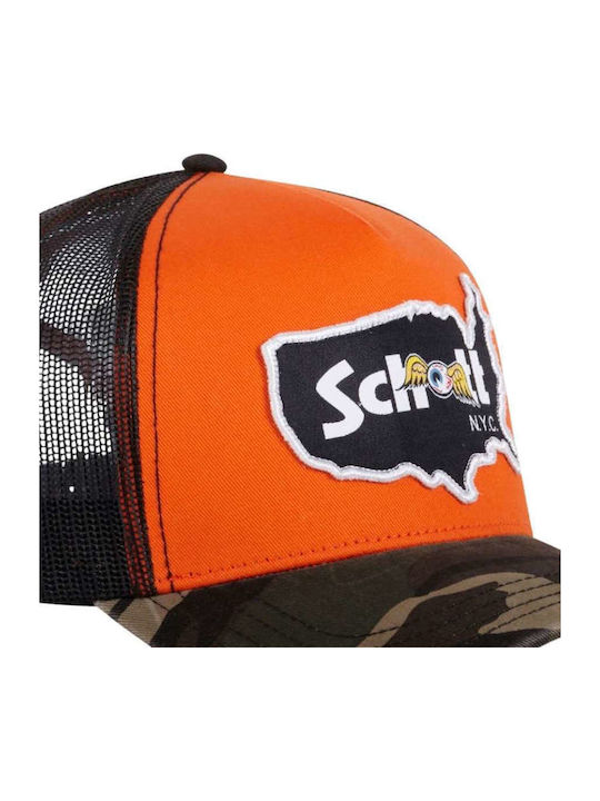 Von Dutch Jockey Hats Schvd 1 Ct Camo O Orange-schvd 1 Ct Camo O-orange