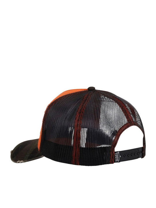 Von Dutch Jockey Hats Schvd 1 Ct Camo O Orange-schvd 1 Ct Camo O-orange
