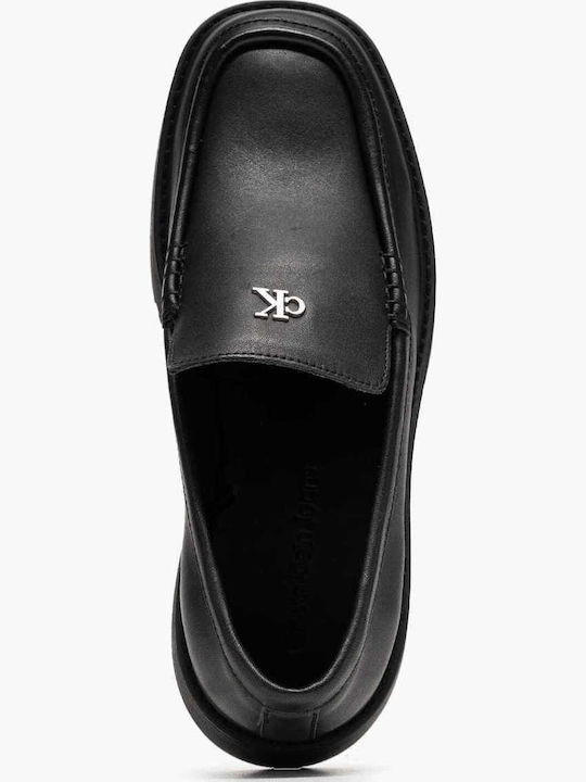 Leder Pumps Schwarz