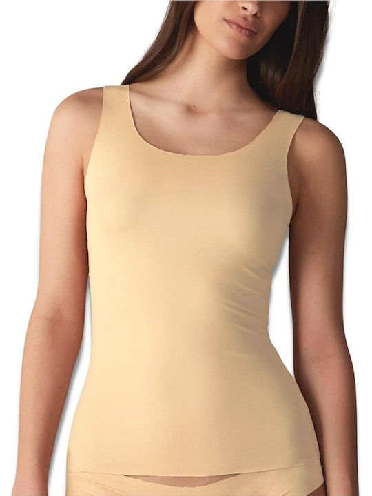 Diana 53 Ελαστικό Τ-shirt Χωρίς Ραφές Φαρδιά Τιράντα-μαύρο