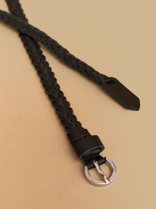 Leder Damen Gürtel Schwarz