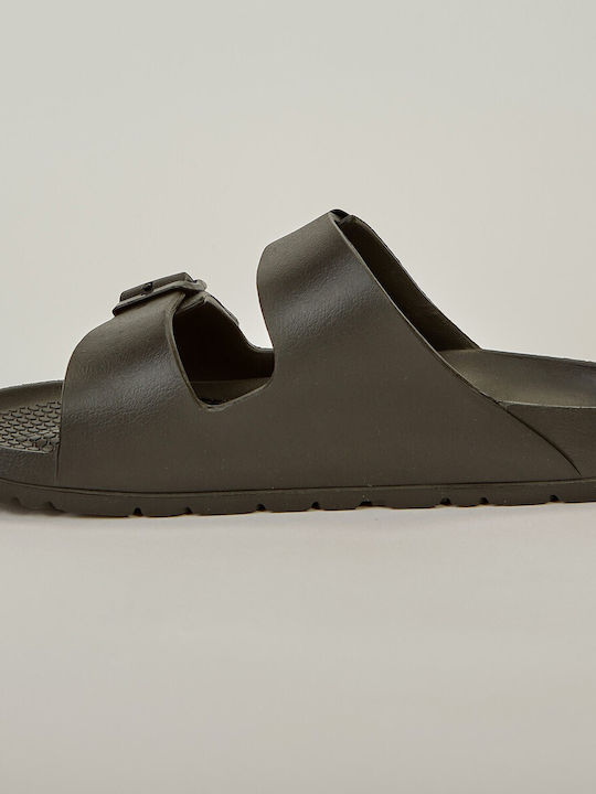 Women's Flat Sandals Anatomic in Black Color