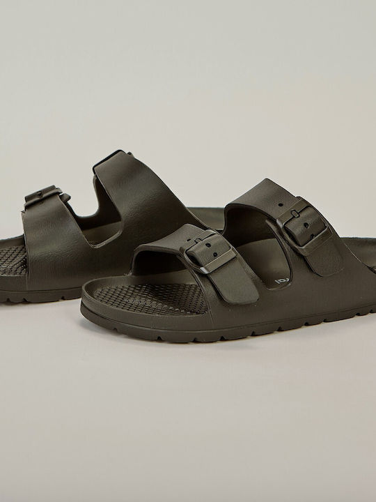 Women's Flat Sandals Anatomic in Black Color