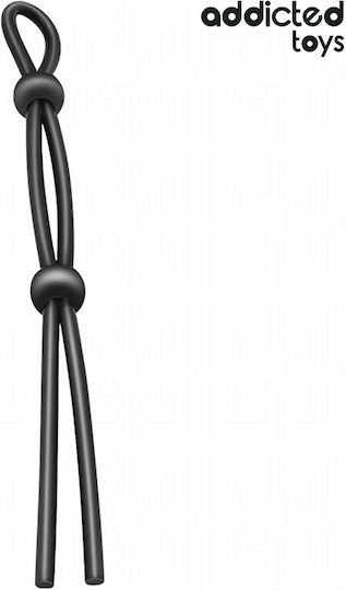 Addicted Toys Double Black Silicone Cock Ring