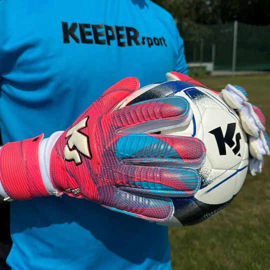 KEEPERsport Голмански ръкавици за Възрастни Червени