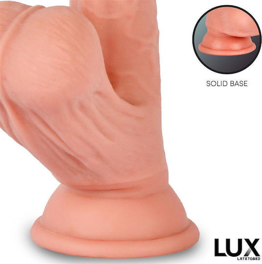 Lux Triple Realistic Dildo with Scrotum
