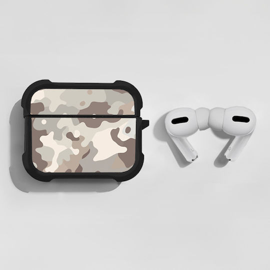 Sonique Camouflage Army Series Калъф в Бежов цвят за Apple AirPods Pro