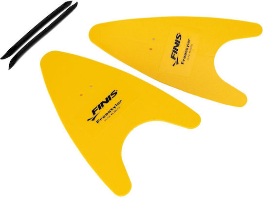 Finis Freestyler Hand Paddles Mânuși de înot Palme de înot Galbene