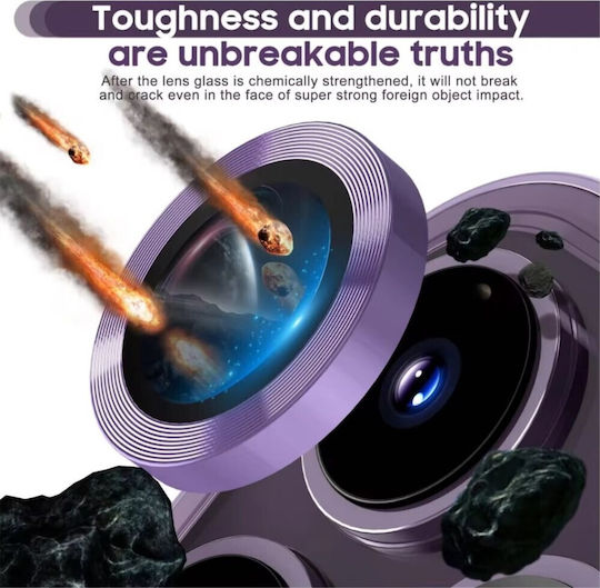 Προστασία Κάμερας Tempered Glass Μαύρο για το Samsung Galaxy Z Flip7 5G