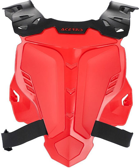 Chest-Back Protection Roost Deflector Ace Linear Black Red 25315.323 Acerbis