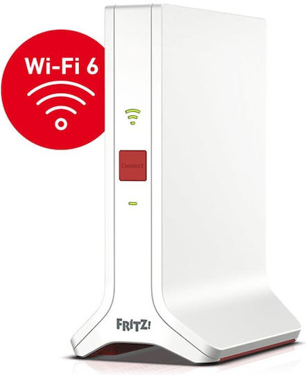 AVM Fritz!Repeater 3000 AX Mesh WiFi Удължител Трибандов (2.4 и 5 и 5GHz) 3000Mbps с 2 Gigabit Ethernet