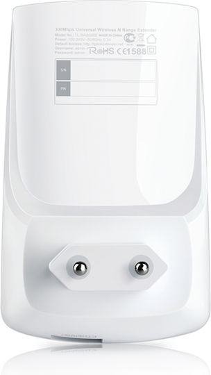 TP-LINK TL-WA850RE v1 WiFi Extender Single Band (2.4GHz) 300Mbps