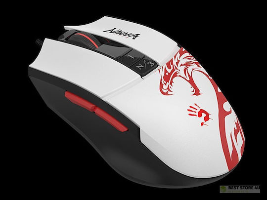 A4Tech BLOODY L65 MAX Gaming Mouse 12000 DPI Black/White