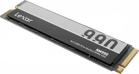 Lexar NM990 SSD 1TB M.2 Type with PCI Express 5.0 Connection LNM990X001T-RNNNG