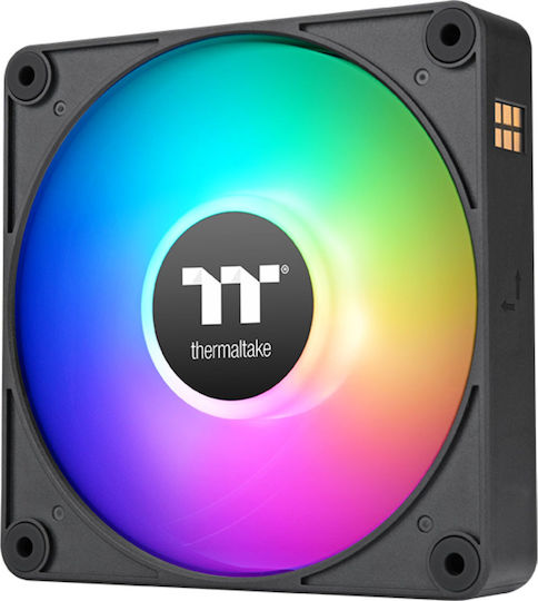 Thermaltake CT140 EX Reverse Blade Case Fan (1800rpm / 94.95cfm) with ARGB Lighting and 3-Pin / 4-Pin PWM Connection 3pcs