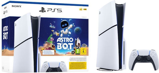 Sony PlayStation 5 Slim 1TB Astro Bot (Voucher) (Official Bundle)