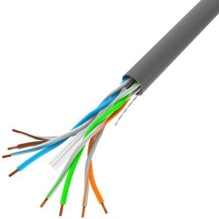 Lanberg U/UTP Cat.6 (Gigabit) Cablu de Rețea Ethernet 100m Gri