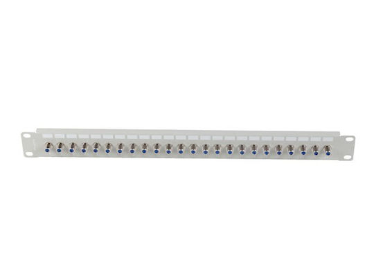 Lanberg Patch Panel für Rack 1U 19" 24 Ports Gray