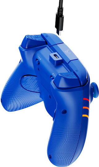 Turtle Beach Afterglow Wave Ενσύρματο Gamepad με Hall Effect Sticks για PC / Xbox Series Μπλε