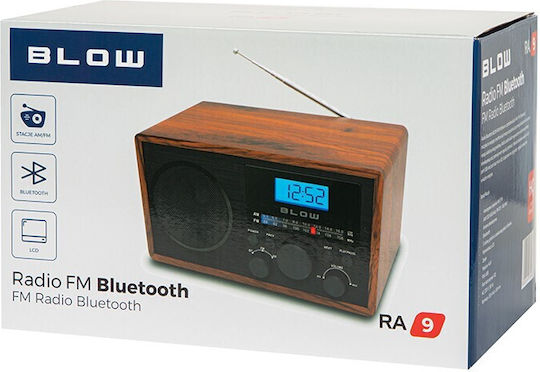 Blow RA9 V.2 Настолен Радиоприемник Кафяв