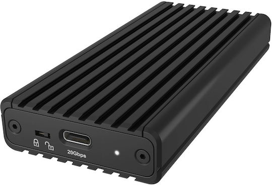 Icy Box External Case for Hard Drive M.2 PCI Express with Connection Type-C