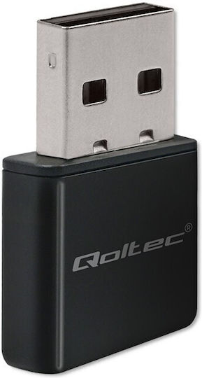 Qoltec USB Netzwerkadapter mit Drahtloser Verbindung Wi-Fi 300Mbps