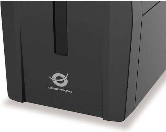 Conceptronic ZEUS07E UPS Line-Interactive 1000VA 600W