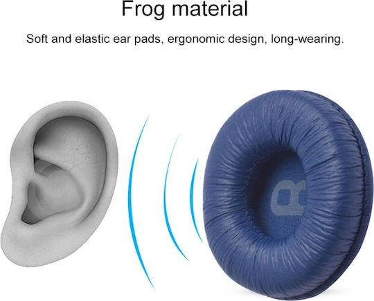 Ανταλλακτικά Earpads Αντικατάσταση Κάλυμμα Μαξιλαριών Ακουστικών για JBL Tune T450BT 500BT 600BTNC (Ζευγάρι) (70mm) Ροζ για JBL Tune 500BT / 510BT / 600BTNC