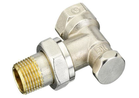 Danfoss Ъглов Радиаторен Отсечен Кран Rlv-s 15 1/2" 003l0123