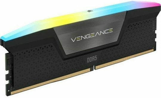 Corsair Vengeance DDR5 32GB RAM με 2x16GB Modules και Ταχύτητα 6400 για Desktop