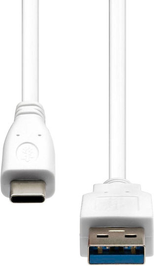 ProXtend USB 2.0 Cable USB-C male - USB-A Λευκό 1m USBC-USBA3-001W