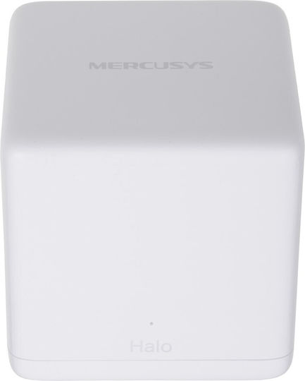 Mercusys Halo H30G v1 WiFi-Mesh-Netzwerk Zugriffspunkt Wi‑Fi 5 Dualband (2,4 & 5 GHz) in Dreifach-KIt