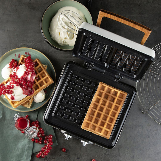 Domo Aparat Vafe Pentru Vafe Rectangulare 1520W