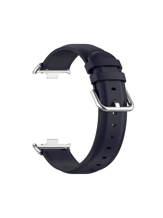 Strap Leather Navy Blue (Smart Band 9 Pro)