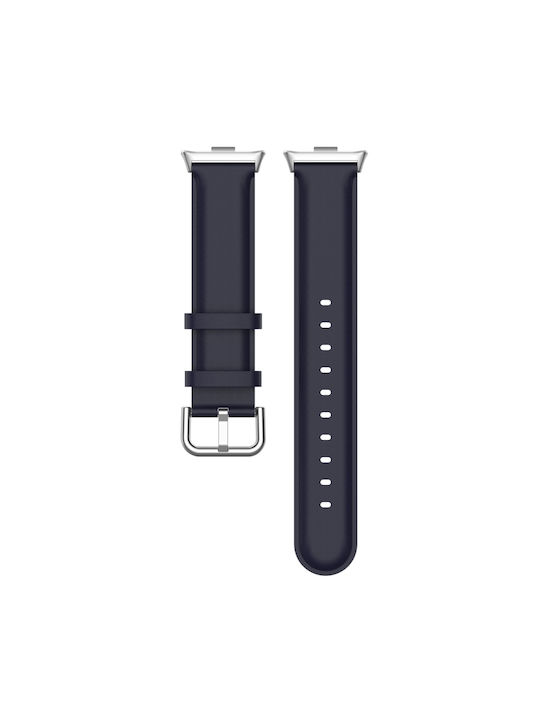 Strap Leather Navy Blue (Smart Band 9 Pro)