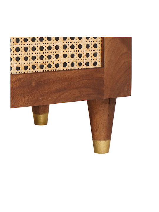 Bufet din Lemn Masiv cu Sertare Maro 105x33.5x46cm