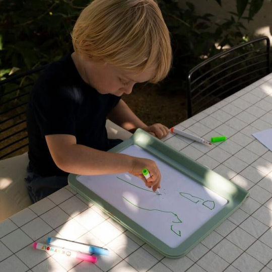 Kidywolf Kids Drawing Tablet Double Sided Rechargeable Light LED Screen & Blackboard